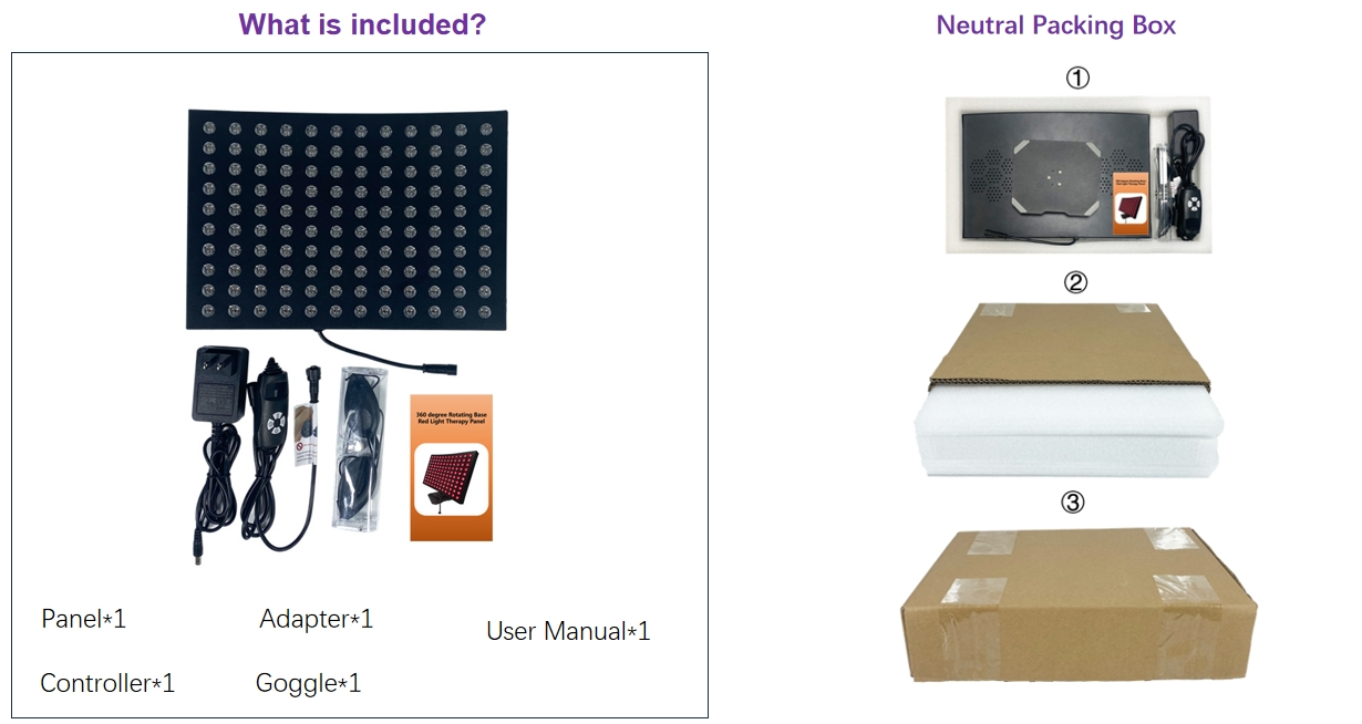 Red Light Therapy Panel factory.png